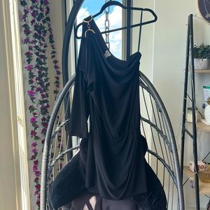 Cache one shoulder dress